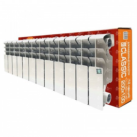 Алюминиевый радиатор STI Classic 200/100 12 сек.