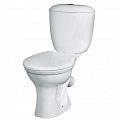 Унитаз-компакт Виктория белый ниж/подвод тарельчатый косой выпуск Унитаз-компакт Виктория белый ниж/подвод тарельчатый косой выпуск