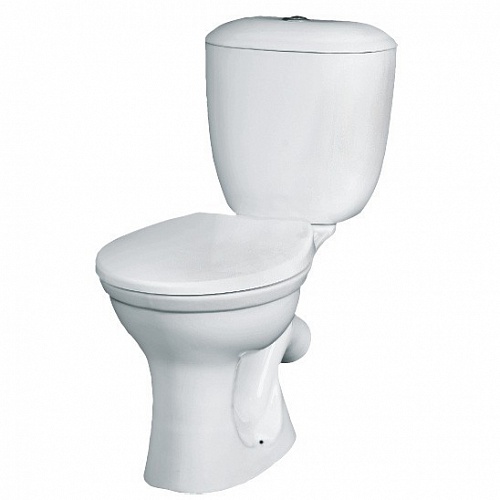 Унитаз-компакт Виктория белый ниж/подвод тарельчатый косой выпуск Унитаз-компакт Виктория белый ниж/подвод тарельчатый косой выпуск