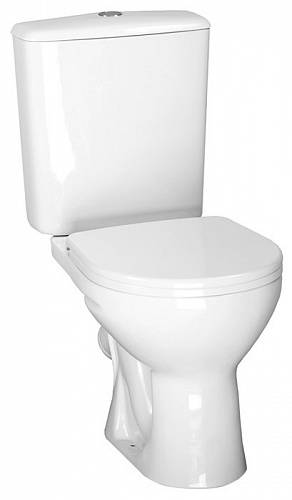 Унитаз-компакт Орион белый ниж/подвод козырьковый косой выпуск Унитаз-компакт Орион белый ниж/подвод козырьковый косой выпуск