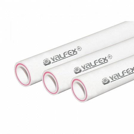 Труба PP-RGF арм стекловолокном Дн20х2,8 Ру20 L=4м SDR7.4 (140) Valfex